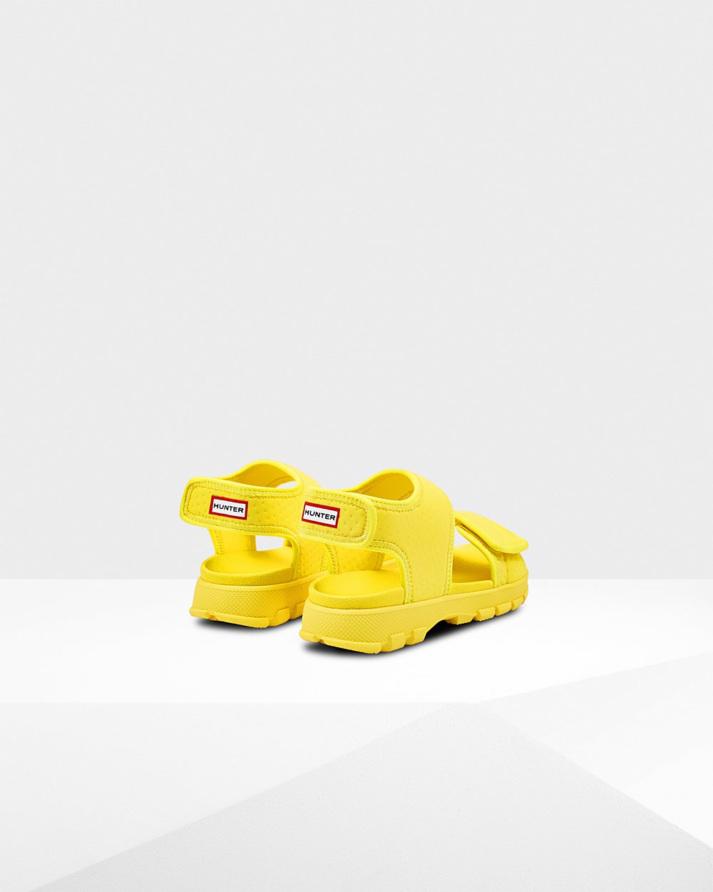 Hunter Niños Original Big Outdoor Walking - Sandalias Amarillo - 869-DXHUYE